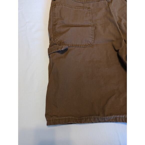 RUSTLER Brown Carpenter Shorts Men's 38 Work Wear Summer - Picture 5 of 9